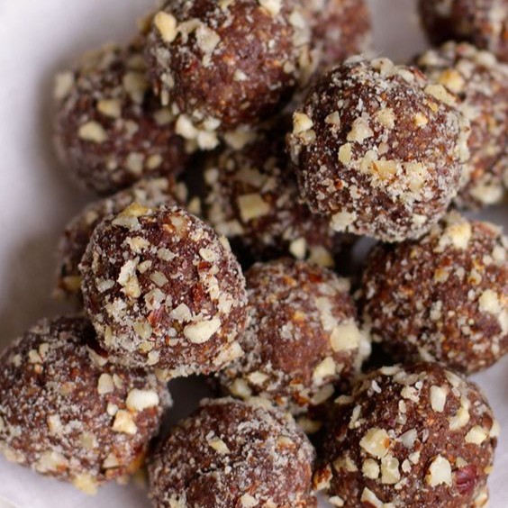 Trufas de frutos secos